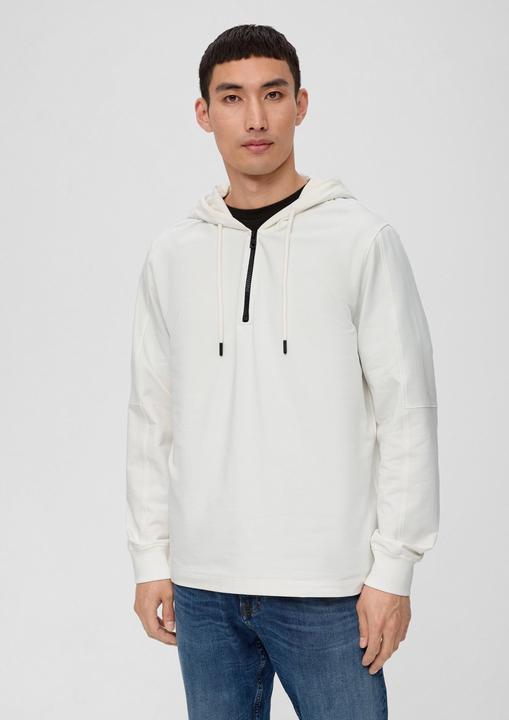 Produktbild s.Oliver Sweatshirt Hoodie aus Baumwollstretch (XXL)