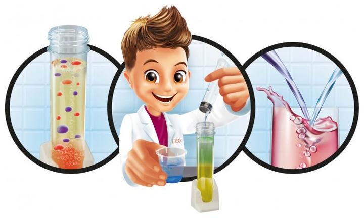 Actual product image Buki Experiment kit mini Lab color chemistry