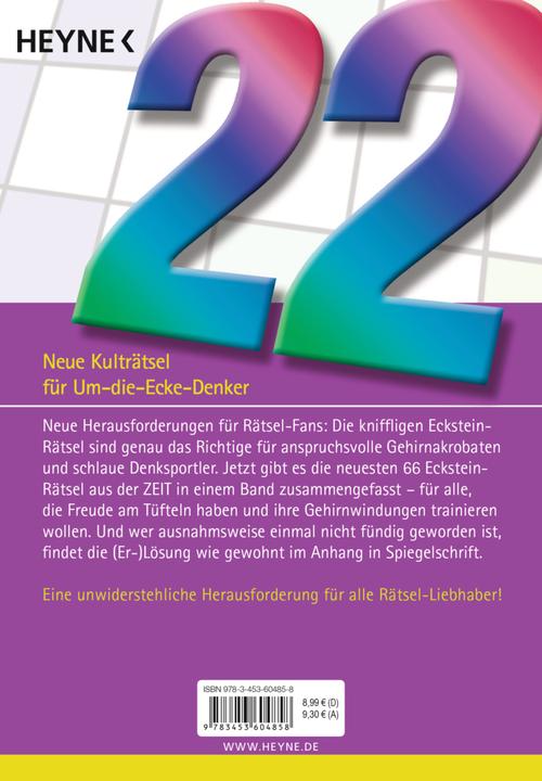 Produktbild Um die Ecke gedacht 22 (Deutsch, Eckstein, 2019)