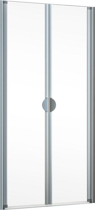 Produktbild Schulte Pendeltr in Nische ExpressPlus Sunny Breite 75 cm Klarglas Profilfarbe aluminium (75 cm, 75 cm, 180 cm)