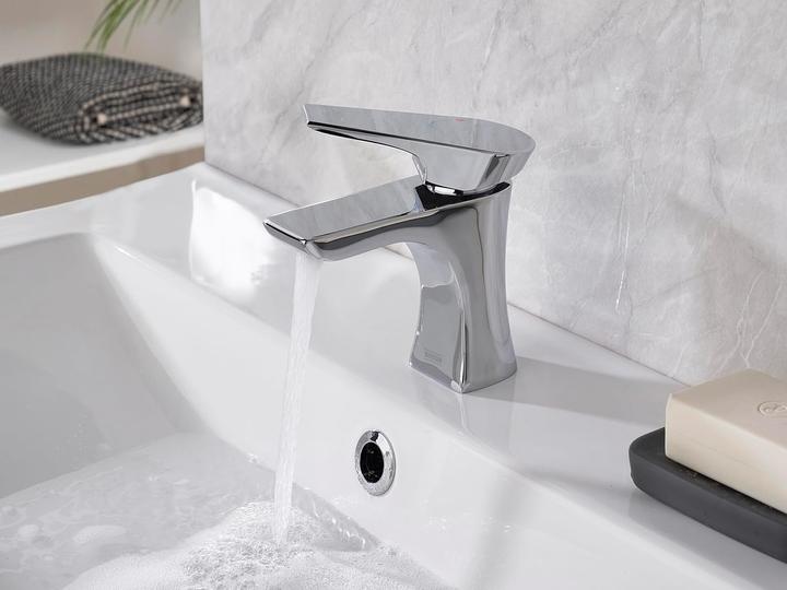 Actual product image Bristan Eco Start Basin Mixer with Flow Regulator and Ceramic Cartridge