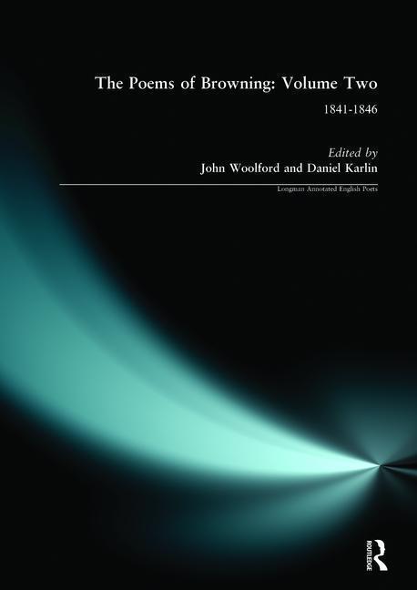Browning, R: The Poems of Browning: Volume Two (Englisch, Robert Browning, 1991)