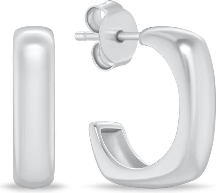 Immagine prodotto Brilio Silver - Square silver earrings EA1152W (Argento)