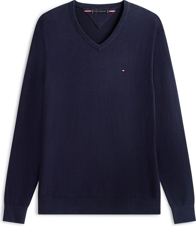 Actual product image Tommy Hilfiger Essential Cotton V Neck (S)