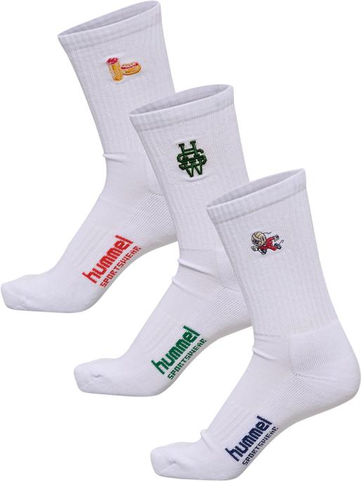 Immagine prodotto hummel hml3-PACK SOCKS EMBROIDERY (confezione da 3, 35 - 38)