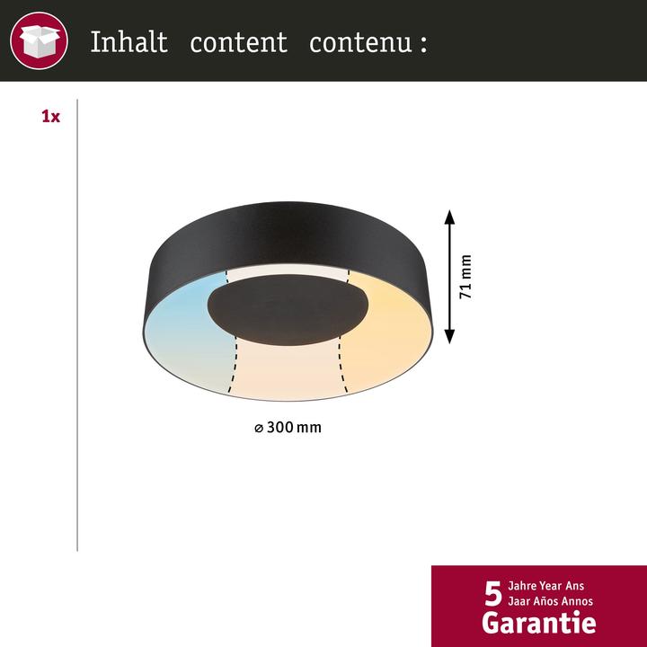 Actual product image Paulmann Casca ceiling light (2100 lm)