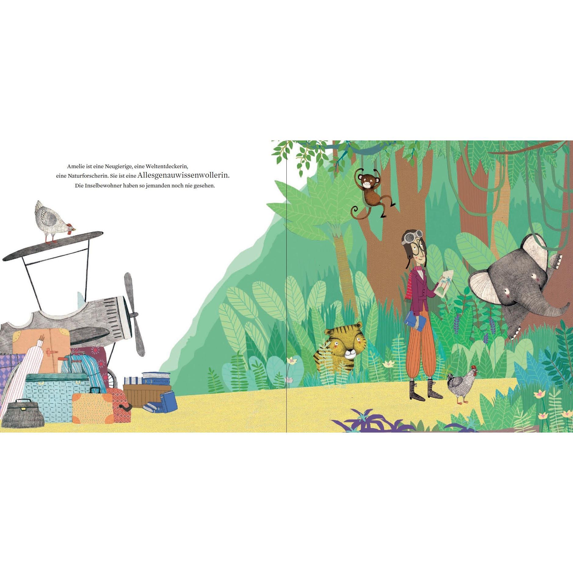 Thumbnail - Amelie und die Entdecker, Kinderbücher von Barbara van den Speulhof