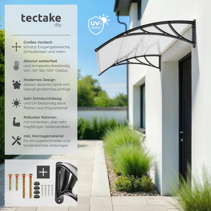 Produktbild tectake Vordach