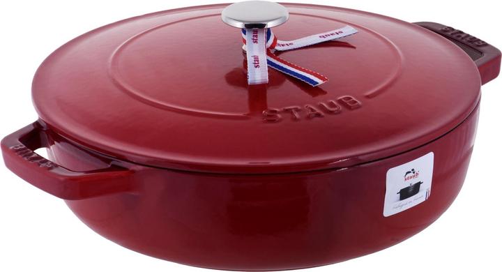 Immagine prodotto Staub Roaster Chistera Drop (24 cm, Pirofila + casseruola, Ghisa)