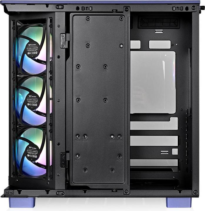Actual product image Thermaltake View 380 XL TG ARGB (violett, Tempered Glass x 2) (mATX, Mini-ITX, ATX)