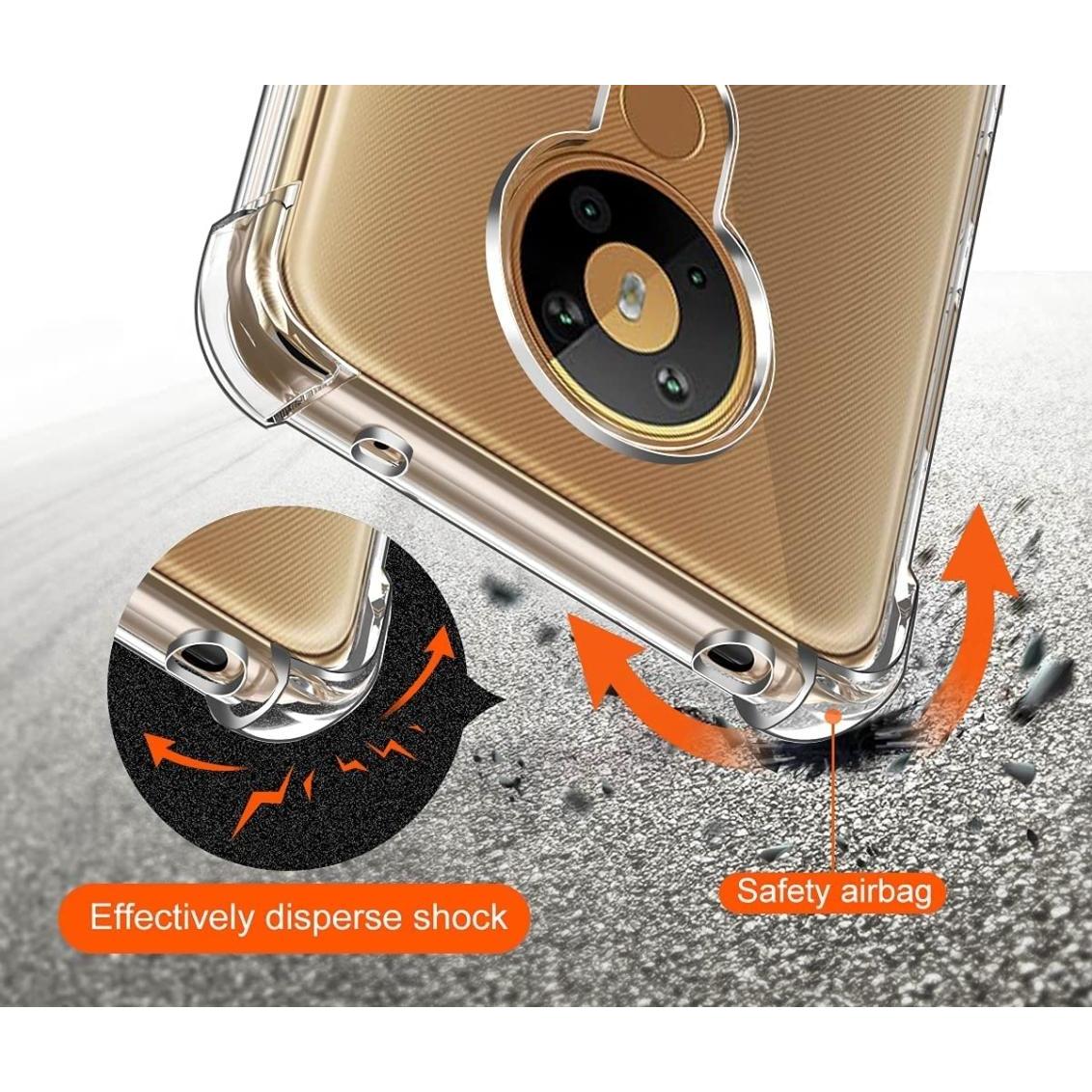 Thumbnail - Screenguard Nokia 5.3 Crystal Soft Airbag Bumper (Nokia 5.3), Smartphone Hülle, Transparent