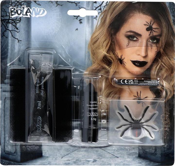 Image du produit Boland Kit de maquillage sorcière noire