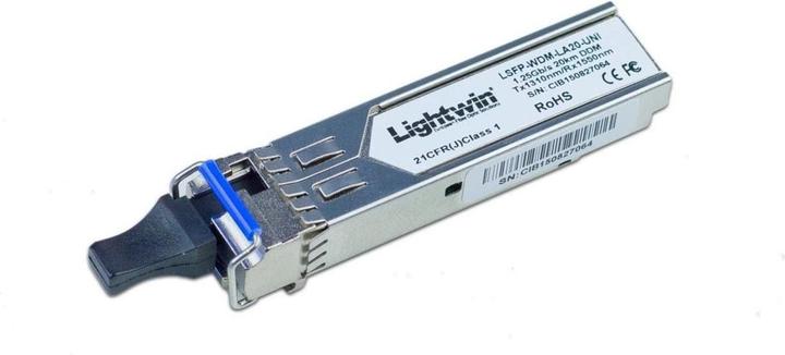 Image du produit Wirewin WDM SFP+ 10GBase-LR monomode, 10KM, compatible universel SFPs / XFPs