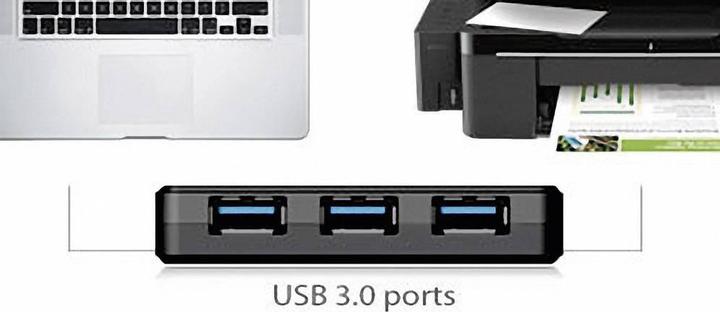 Image du produit Transcend TC - Hub 4 ports USB 3.0 (Micro USB, 4 Ports)