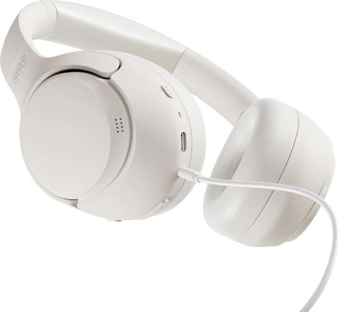 Actual product image QCY Słuchawki bezprzewodowe H3 (białe) (ANC, 60 h, Cable, Wireless)