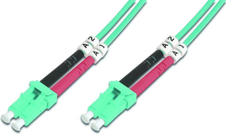Immagine prodotto Digitus Cavo patch in fibra ottica LC a LC multimodale 50/125 m duplex lunghezza 7m classe OM3 (UTP, CAT6, 7 m)