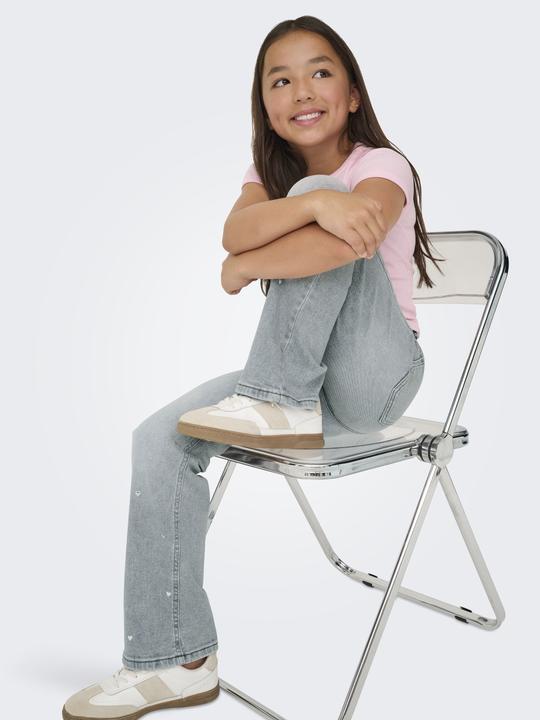 Produktbild Only KOGJUICY Hohe Taille Weiter Beinschnitt Jeans Jeans mit weitem Bein (164)