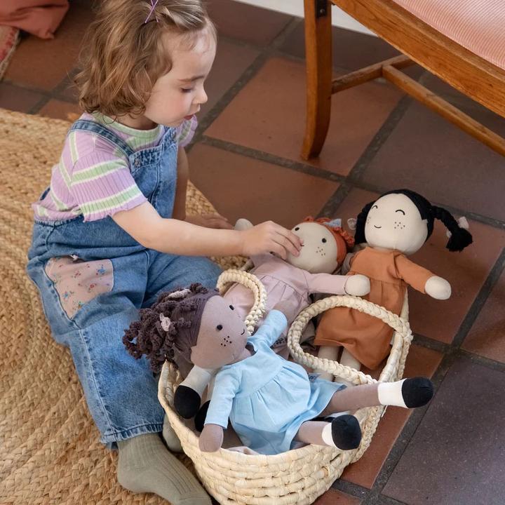 Actual product image Sebra Doll, Fabric, Poppy