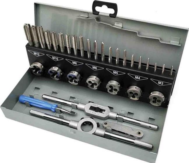 Actual product image RS PRO 32 Piece HSS Tap & Die Set
