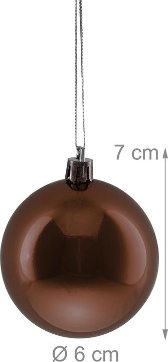 Actual product image Relaxdays Weihnachtskugeln 100er Set (100 -part)