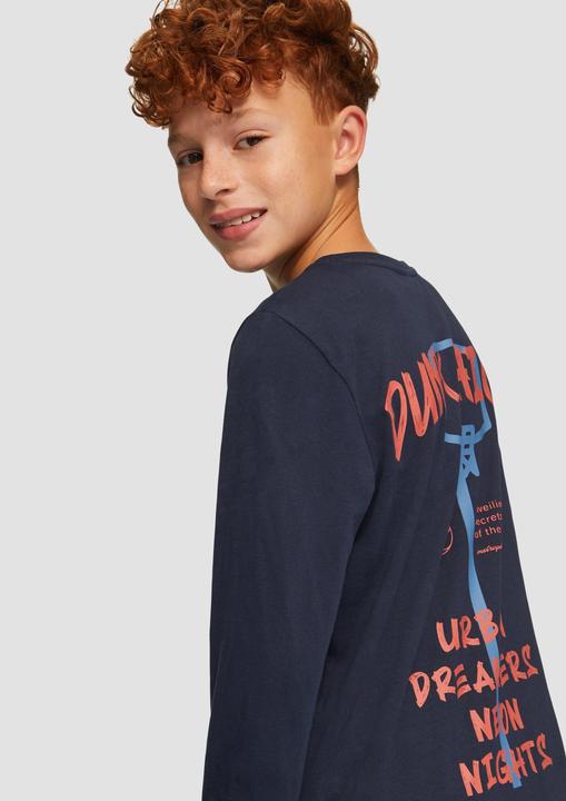 Produktbild s.Oliver T-Shirt Longsleeve mit Rückenprint (M)
