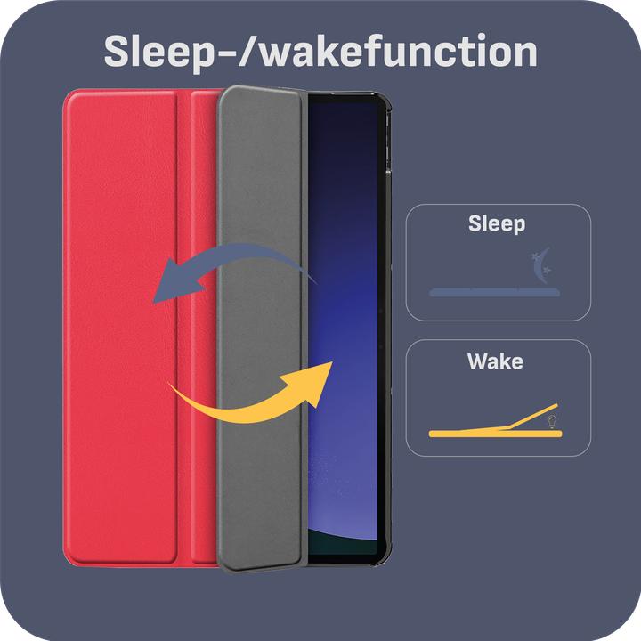 Produktbild Cazy Hülle 360 Grad Rotation Tablet Case mit Stand (Samsung Galaxy Tab S10 FE, Samsung Galaxy Tab S10 Lite, Samsung Galaxy Tab S9, Samsung Galaxy Tab S9 FE)