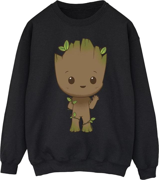 Immagine prodotto I Am Groot Chibi Wave Pose Felpa Uomo (L)