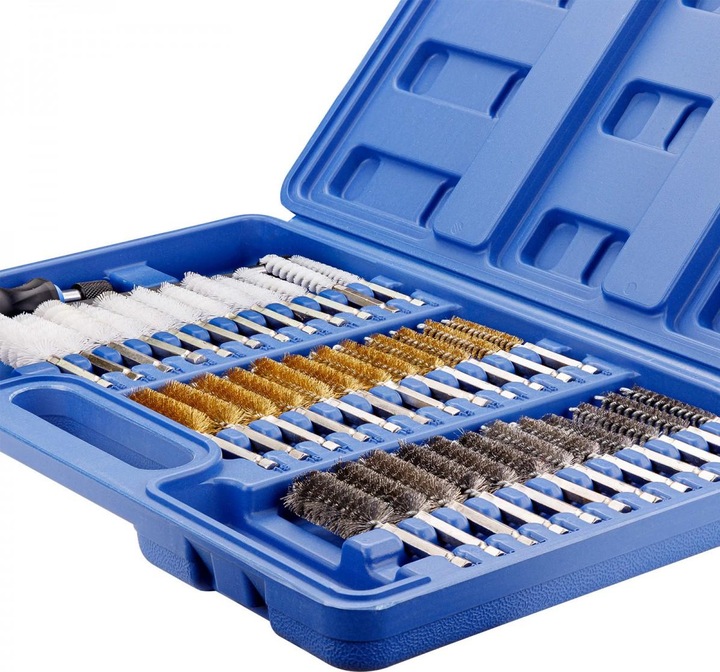 Actual product image Dema Hole brush set / Drill hole brushes 38 pcs. 8-19 mm