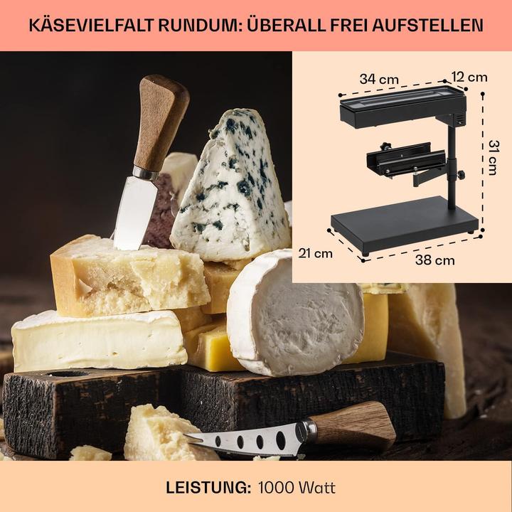 Produktbild Klarstein Peak - Raclette mit Grill