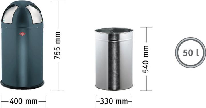 Produktbild Wesco Push Two (50 l)