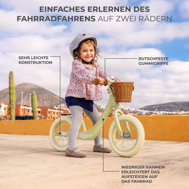 Produktbild KinderKraft Laufrad RAPID 2 PINK (11.81")