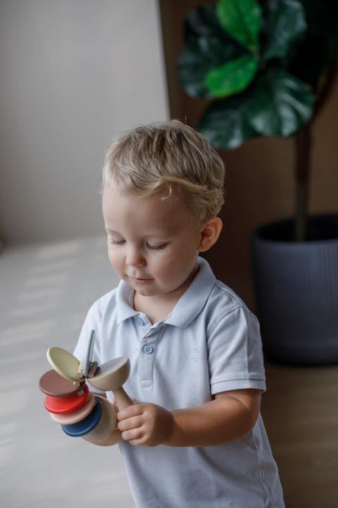 Produktbild Plantoys Ratsche (Deutsch, Französisch, Italienisch, Englisch)