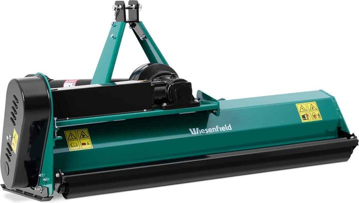 Produktbild Wiesenfield Schlegelmulcher Mulchgerät Mulcher für Traktor 1350 mm Arbeitsbreite 1881 U/min