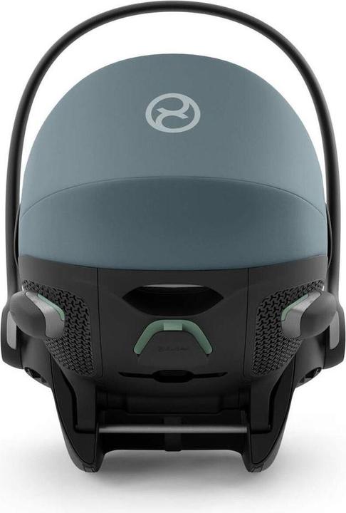 Actual product image Cybex CLOUD G I-SIZE PLUS Stormy Blue | light blue (Baby car seat, ECE R129/i-Size Standard)