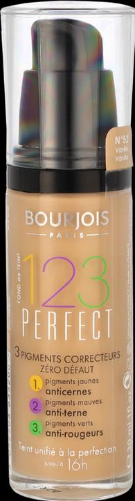 Actual product image Bourjois 123 Perfect (52 Vanilla)