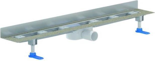 Produktbild Dallmer Duschrinne CERALINE NANO W, DN 50 seitlich, BH 68mm, Länge 600 mm (600 mm)