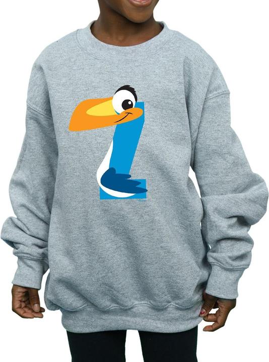 Produktbild Disney Alphabet Z Is For Zazu Sweatshirt Mädchen (140, 146)