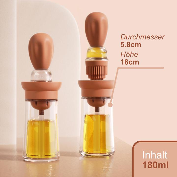 Produktbild Hermex Backpinsel Marinadenpinsel Ölpinsel Kochpinsel Küchenpinsel BBQ-Pinsel