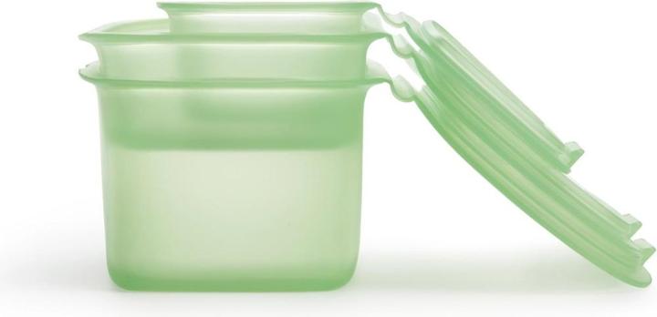 Produktbild Lékué Set wiederverwendbarer Silikonbehälter (1 l)