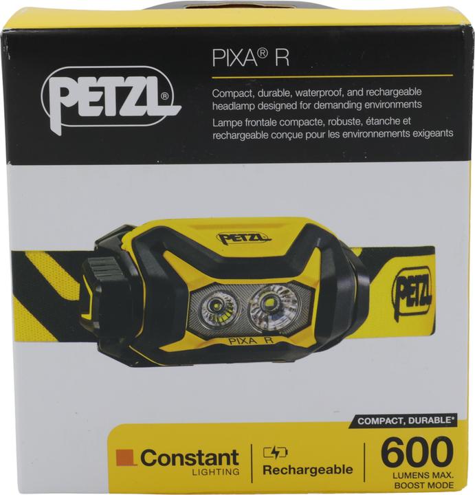 Actual product image Petzl E120CA00 Headlamp PIXA R black/yellow (600 lm)