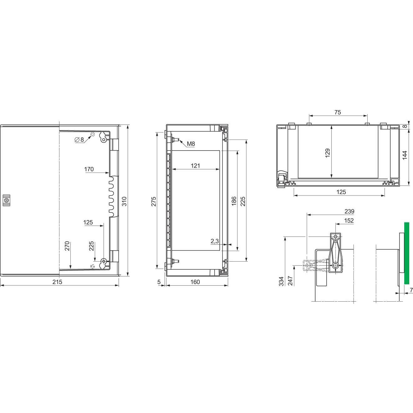 Thumbnail - Schneider Electric NSYPLM32G, USV Zubehör