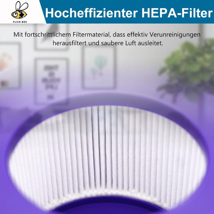 Produktbild Europart Abluftfilter wie dyson 967478-01 Lamellenfilter blau rund für Akkusauger Stielhandstaubsauger