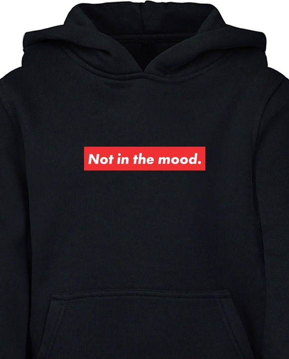 Actual product image Merchcode NITM - Sup Mood Basic Kids Hoody - 174553 (158)