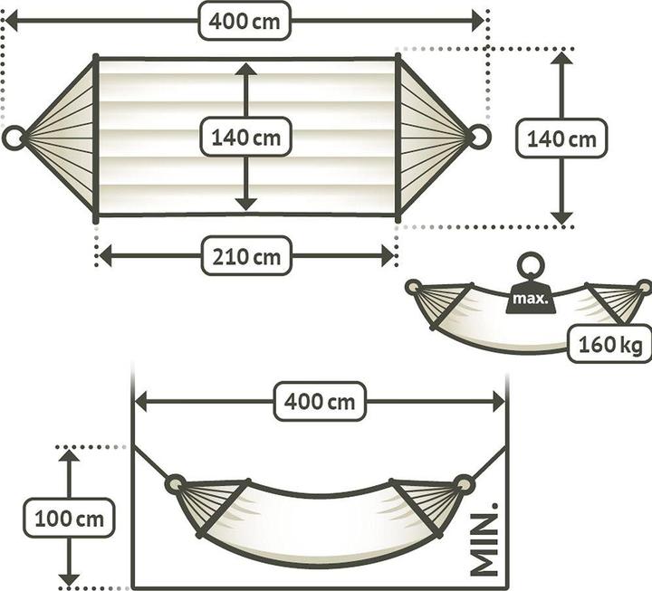 Image du produit La Siesta Alabama (160 kg)