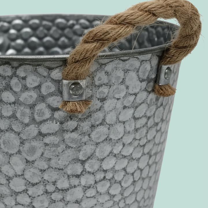 Immagine prodotto Relaxdays Set di 6 vasi rustici (15 cm)