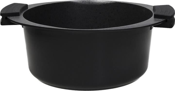 Tognana Avantspace Casserole with 2 Handles 24 cm Aluminium Black