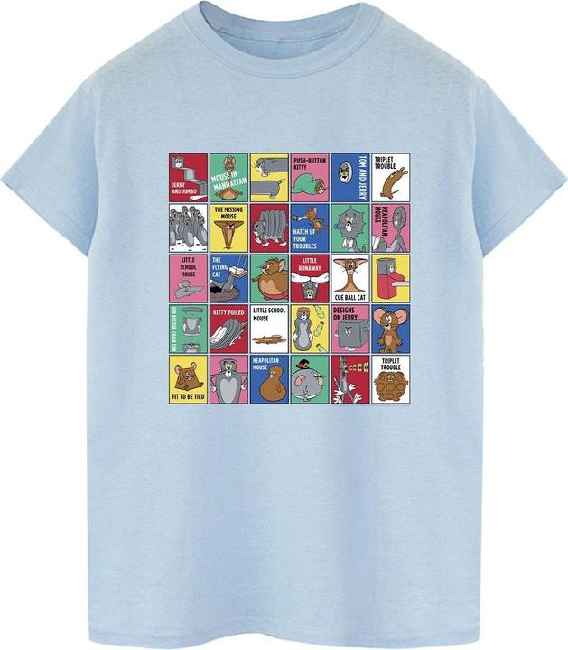 Tom & Jerry Grid Squares TShirt (S)