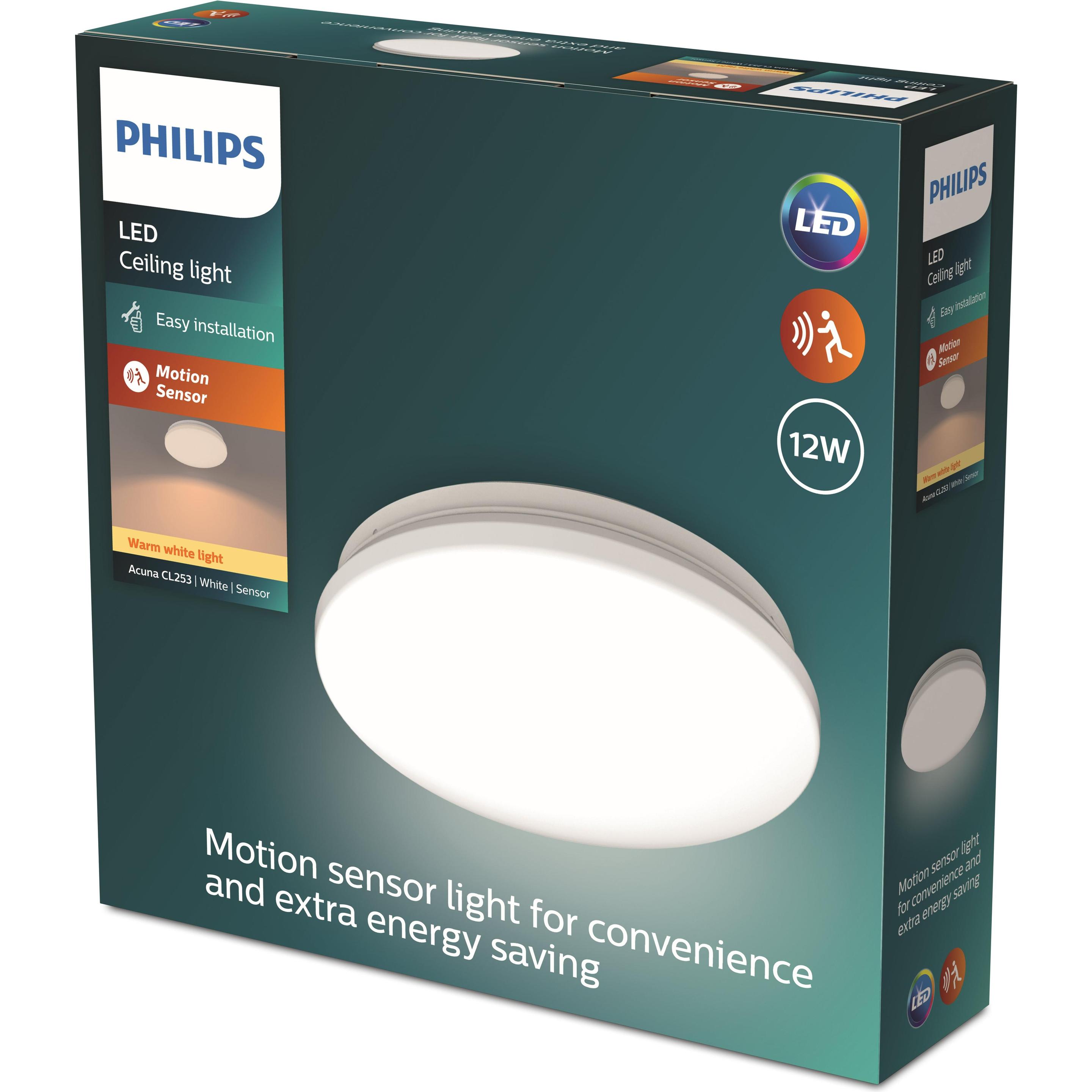 Thumbnail - Philips, Wandleuchte + Deckenleuchte, Acuna (1350 lm)