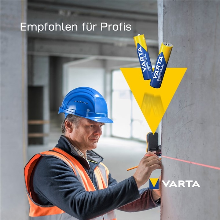 Immagine prodotto Varta alcali industriali (10 pz., AAA, 1250 mAh)