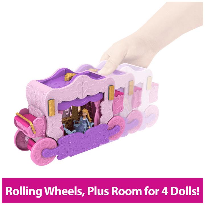 Produktbild Disney Princess Carriage To Castle Transforming Playset